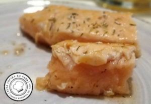 Detalle Punto de cocción salmon