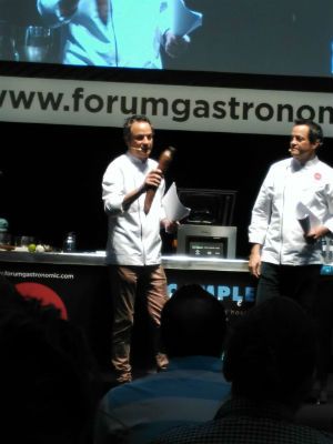 Conferencia Hermanos Torres en el Forum Gastronomic